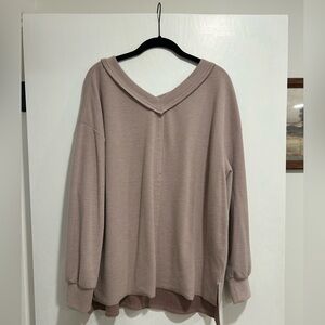 Oversized pullover sweater